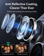 ESR for Samsung Galaxy S26 Ultra Armorite Individual Camera Lens Protector, Ultra-Thin Case Friendly, Clear - Image 4