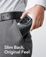 ESR for Samsung Galaxy S26 Ultra Classic Stash Stand Case with MagSafe, Scratch-Resistant Back Cover, Clear Black - Image 4