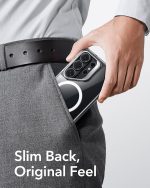 ESR for Samsung Galaxy S26 Ultra Classic Stash Stand Case with MagSafe, Scratch-Resistant Back Cover, Clear - Image 8