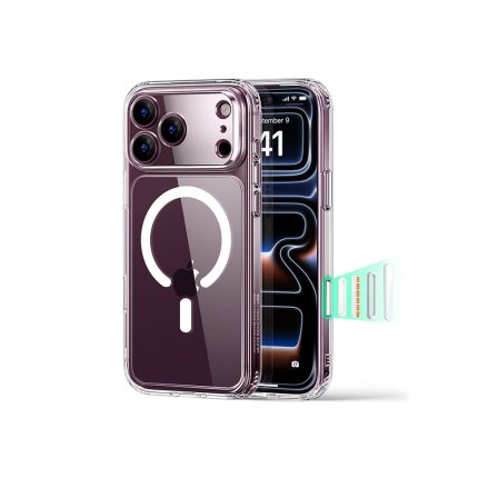 ESR Classic Hybrid Case with Camera Control Button for iPhone 18/17 Series Clear