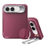 ESR Atelier Magnetic Flex Stand Case with Camera Control Button for iPhone Duo (Burgundy)