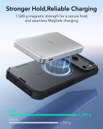 ESR Cyber Tough Magnetic Case with Camera Control Button for iPhone 18/17 Series (black)