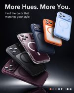 ESR iPhone 18 Pro Max Frosted Light Blue Case with Camera Control
