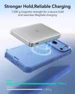 ESR Cyber Tough Magnetic Case with Camera Control Button for iPhone 18/17 Series (Frosted Light Blue)