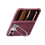 ESR Atelier Magnetic Flex Stand Case with Camera Control Button for iPhone Duo (Burgundy) - Image 4
